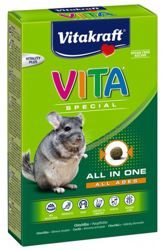 Vitakraft Special Regular Complete Food for Chinchillas 600g