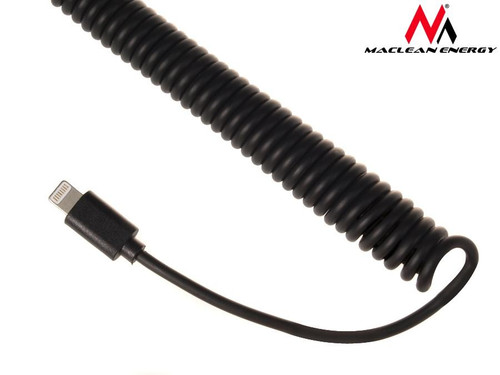 Maclean Car Charger 1.8m Lightning MCE76