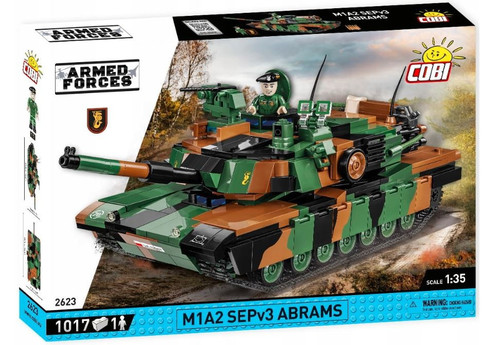 Cobi Blocks M1A2 SEPv3 Abrams 1017pcs 9+