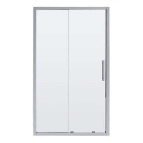 Shower Sliding Door Zilia 120 x 200 cm, inox/clear glass