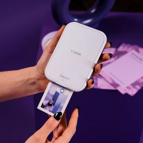 Canon Zoemini 2 Portable Colour Photo Printer, white
