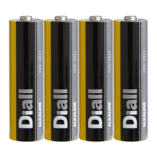 Diall Alkaline Battery AA 4-pack