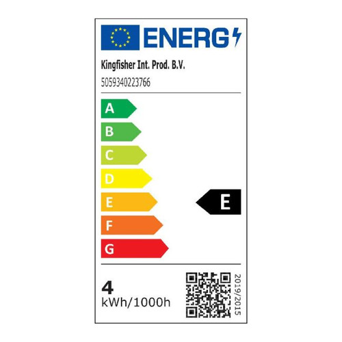 Diall LED Bulb GU10 345 lm 2700 K 36D 3-pack