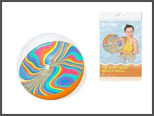Bestway Inflatable Beach Ball Fruit 46cm, 1pc, assorted patterns