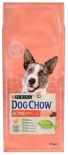 Purina Dog Food Dog Chow Active Chicken 14kg