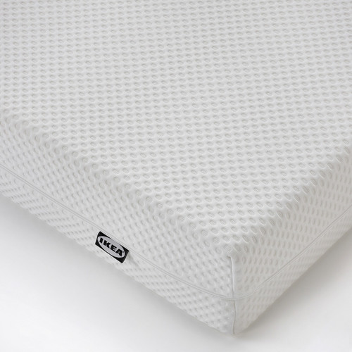 ÅBYGDA Foam mattress, medium firm/white, 140x200 cm