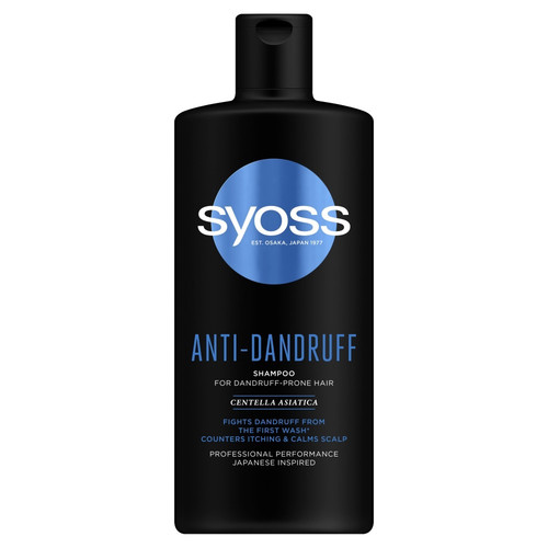 Schwarzkopf Syoss Anti-Dandruff Shampoo 440ml