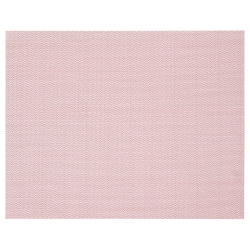 FLYGFISK Place mat, light pink, 38x30 cm