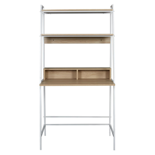 Desk with Shelves Zack, white