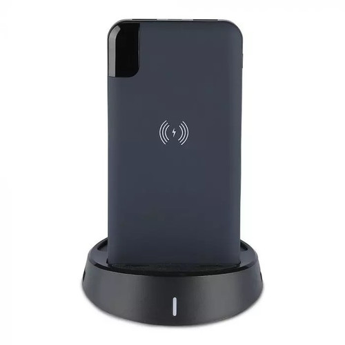 V-TAC Power Bank Wireless Charger 8000 mAh 2.1A, blue