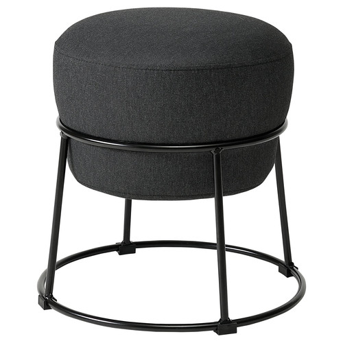 EMMISLÖV Pouffe, Vissle dark grey