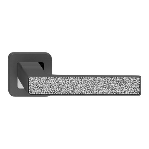 Metalbud Door Handle Deco, graphite-silver