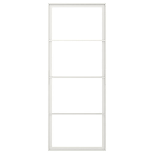SKYTTA Sliding door frame, white, 77x196 cm