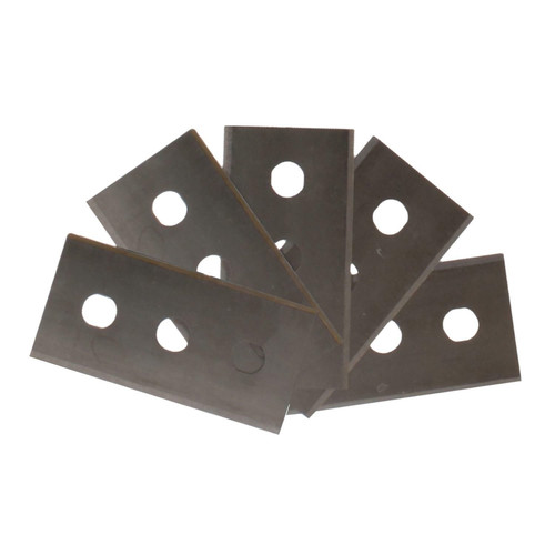 Ceramic and Glass Scraper with 5 Blades, grey