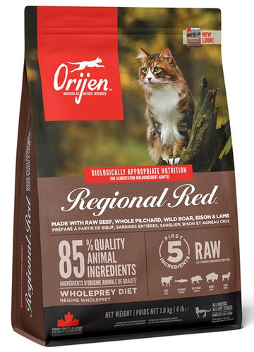 Orijen Regional Red Cat Dry Food 1.8kg