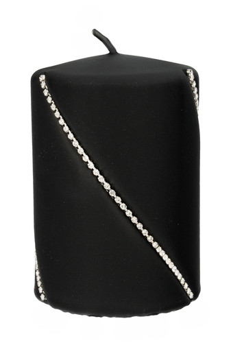 Artman Decorative Candle Bolero Matt, small, black