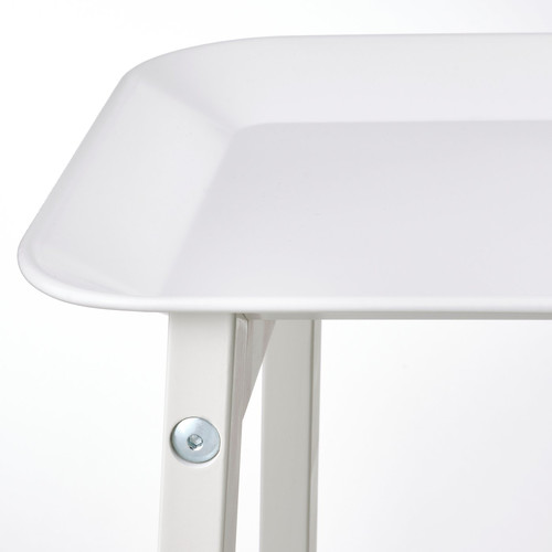 ALPVIDE Plant stand, white, 63 cm