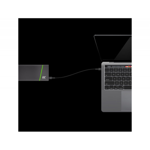 Green Cell Cable PowerStream USB-C - USB-C 120cm, Power Delivery (60W) fast charging, Ultra Charge , QC 3.0