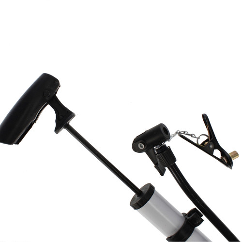 Bike Pump 44cm, metal, accessories, 1pc, assorted colours
