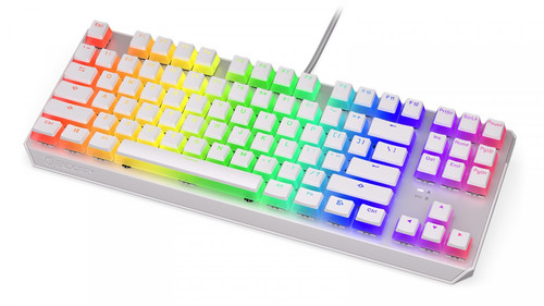 Endorfy Wired Gaming Keyboard Thock TKL Pudding Onyx White Brown