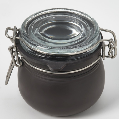 KORKEN Jar with lid, mixed colours, 13.0 cl