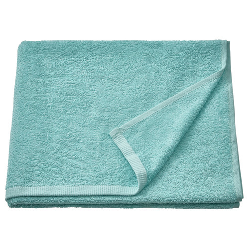 DIMFORSEN Bath towel, turquoise, 70x140 cm