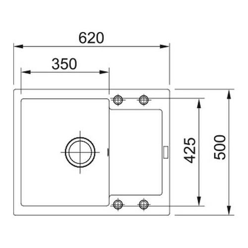 Franke Kitchen Sink Maris 611-62, onyx