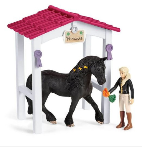 Schleich Horse Box with Horse Club Tori and Princess 5+