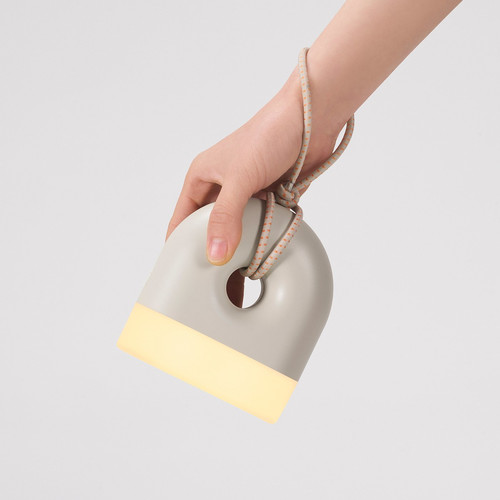 SOLVINDEN Table lamp, battery-operated donut-shaped, 12 cm