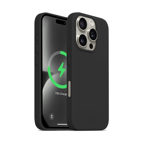 CRONG Phone Case iPhone 16 Pro MagSafe Color Cover, black