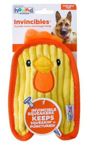 Outward Hound Invincibles Minis Chick Dog Toy