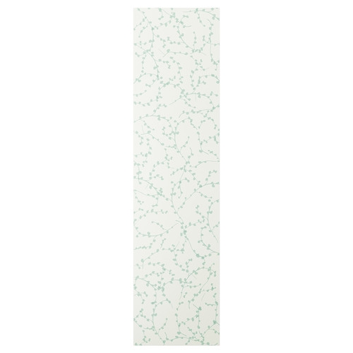 LINNABERG Door, green/patterned, 50x195 cm