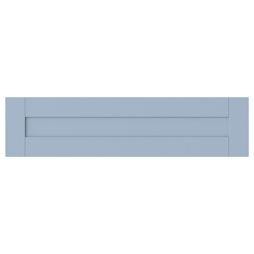 SANNIDAL Drawer front, blue, 80x20 cm