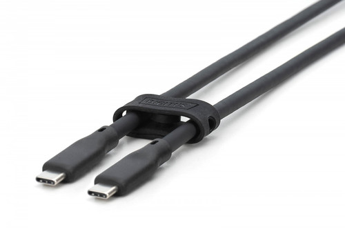 DIGITUS USB silicone cable, USB 10Gbps, 1m, black