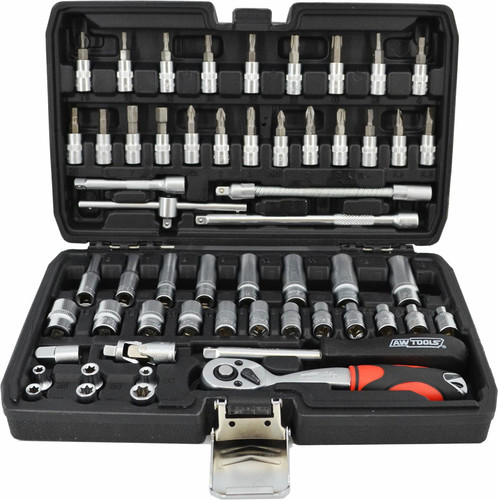 AW Tool Set 56pcs 1/4"