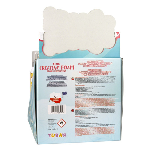 Tubi Creative Foam 200ml x 15pcs 2+