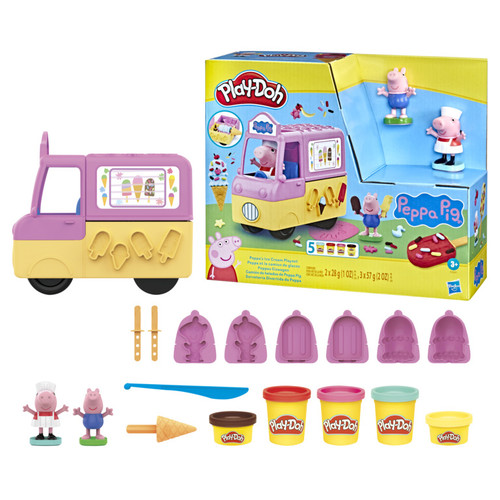 Play-Doh Peppa's Ice Cream Playset 3+