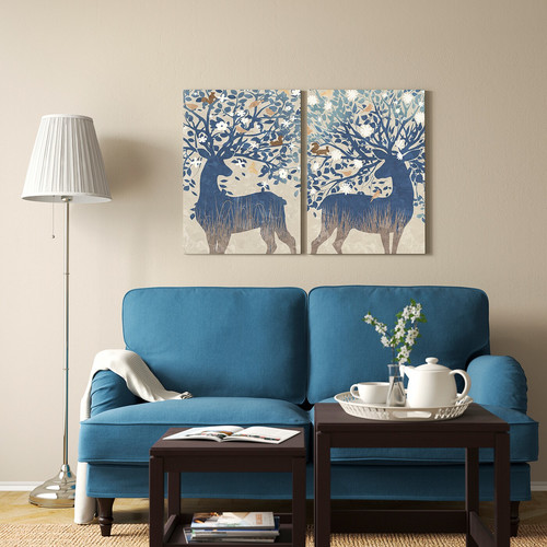 PJÄTTERYD Picture, deers, 50x70 cm