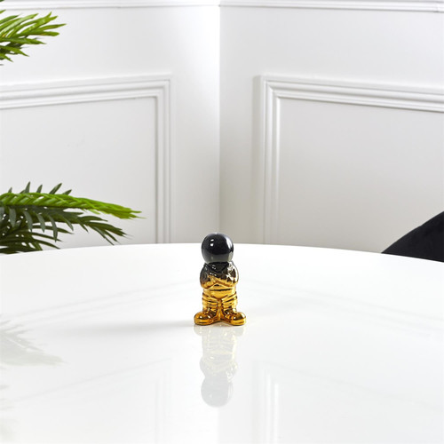 Decorative Figure Astronaut, black