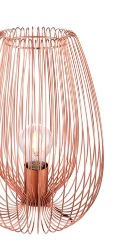 GoodHome Table Lamp Dharug E27, copper