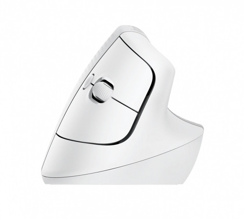 Logitech Optical Wireless Mouse Lift White Right Handed 910-006475