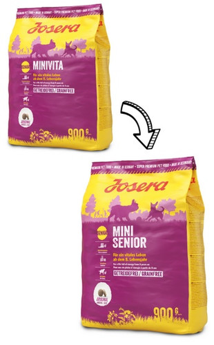 Josera Mini Senior Dry Dog Food 900g