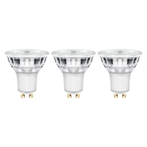 Diall LED Bulb GU10 345lm 4000K 36D, 3 pack