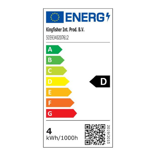 Diall LED Bulb Filament ST64 E27 470lm 2700K