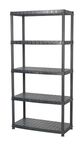 GoodHome Plastic Shelving Unit 185 x 92 x 46 cm 5 Shelves