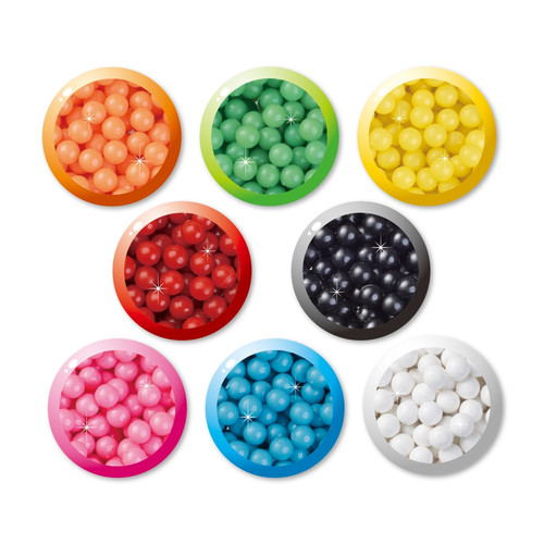 Aquabeads Solid Bead Pack - Refill 4+