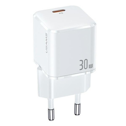 USAMS Charger T45 30W PD 3.0 Quick Charge EU Plug