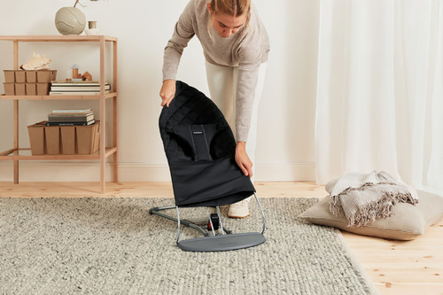 BABYBJÖRN Bouncer Bliss WOVEN, Black