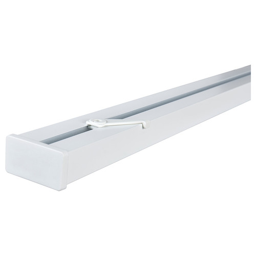 VIDGA Triple track rail, included ceiling fittings/white, 140 cm