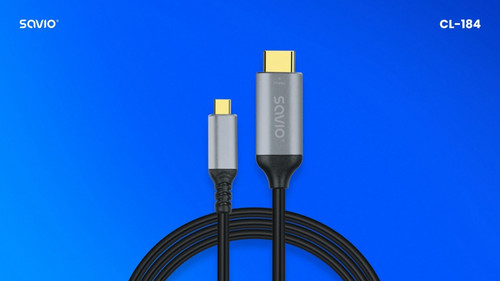 Savio USB Cable USB-C HDMI CL-184